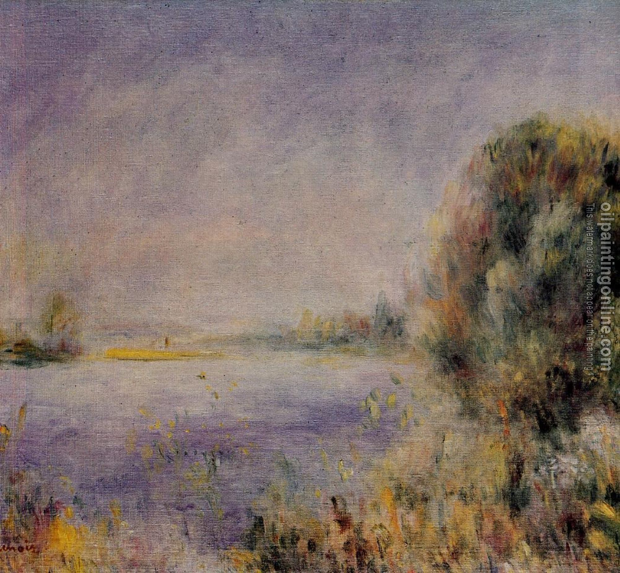 Renoir, Pierre Auguste - Banks of a River